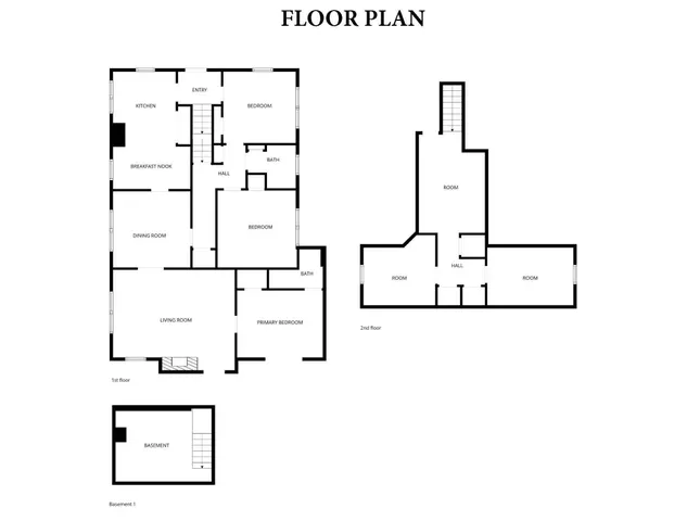 a picture of a floor plan