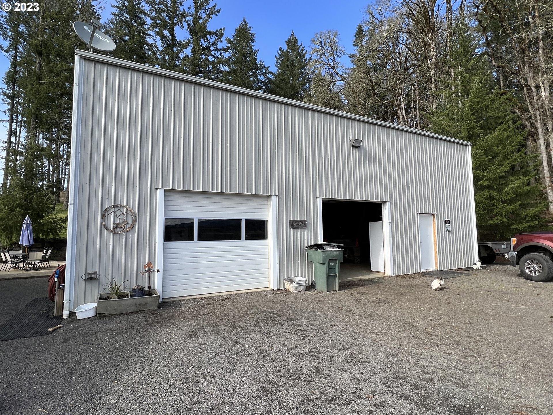 39489 Kingston Jordan Road Scio, OR 97374 - Photo 25 of 47 a view of a house with a garage
