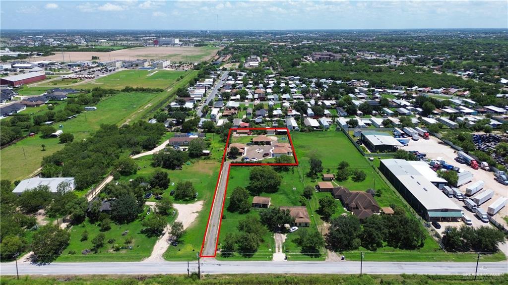 1301 Minnesota Road Pharr, TX 78577 - Photo 27 of 28 an aerial view of a city
