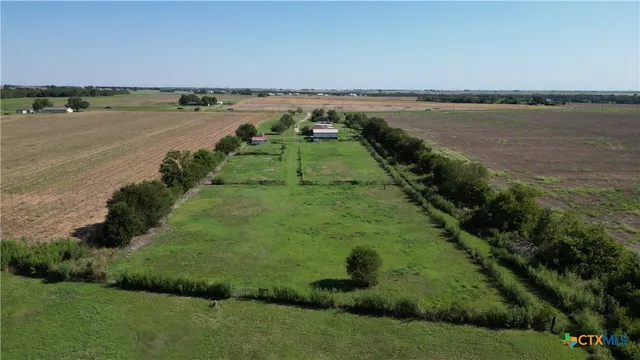 a view of a lake with a city