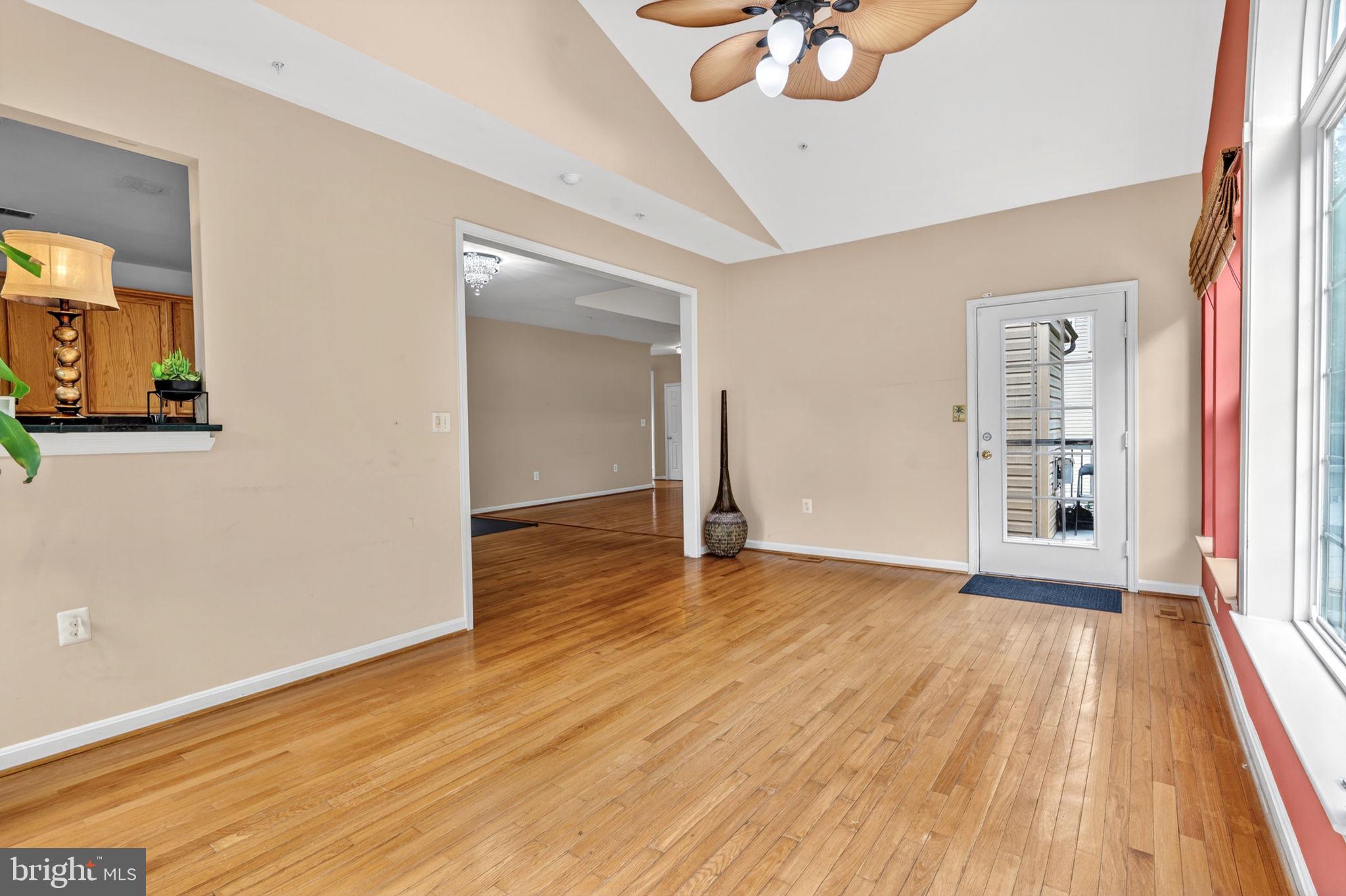 1200 Strausberg Street Accokeek, MD 20607 - Photo 10 of 47 Sunroom with cathedral ceilings and hardwd floors