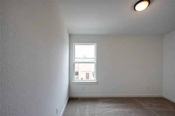 a close up view of racks on the wall