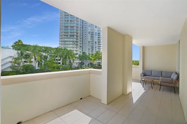 a view of outdoor space with seating area