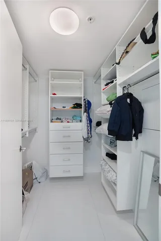 a room with storage and utility