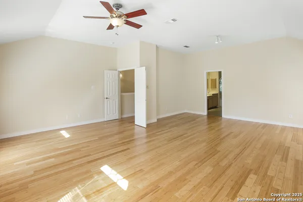 wooden floor in an empty room