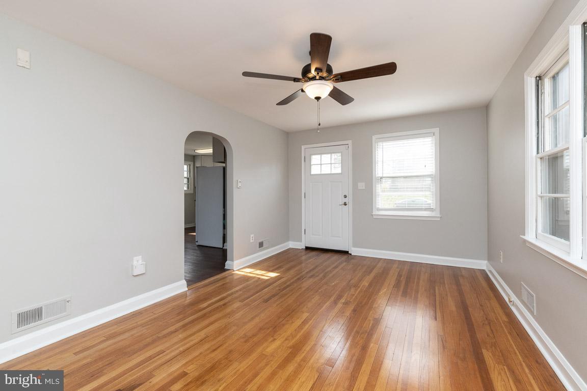 5921 Shady Spring Avenue Rosedale, MD 21237 - Photo 15 of 33 Living Room -Hardwood Floors