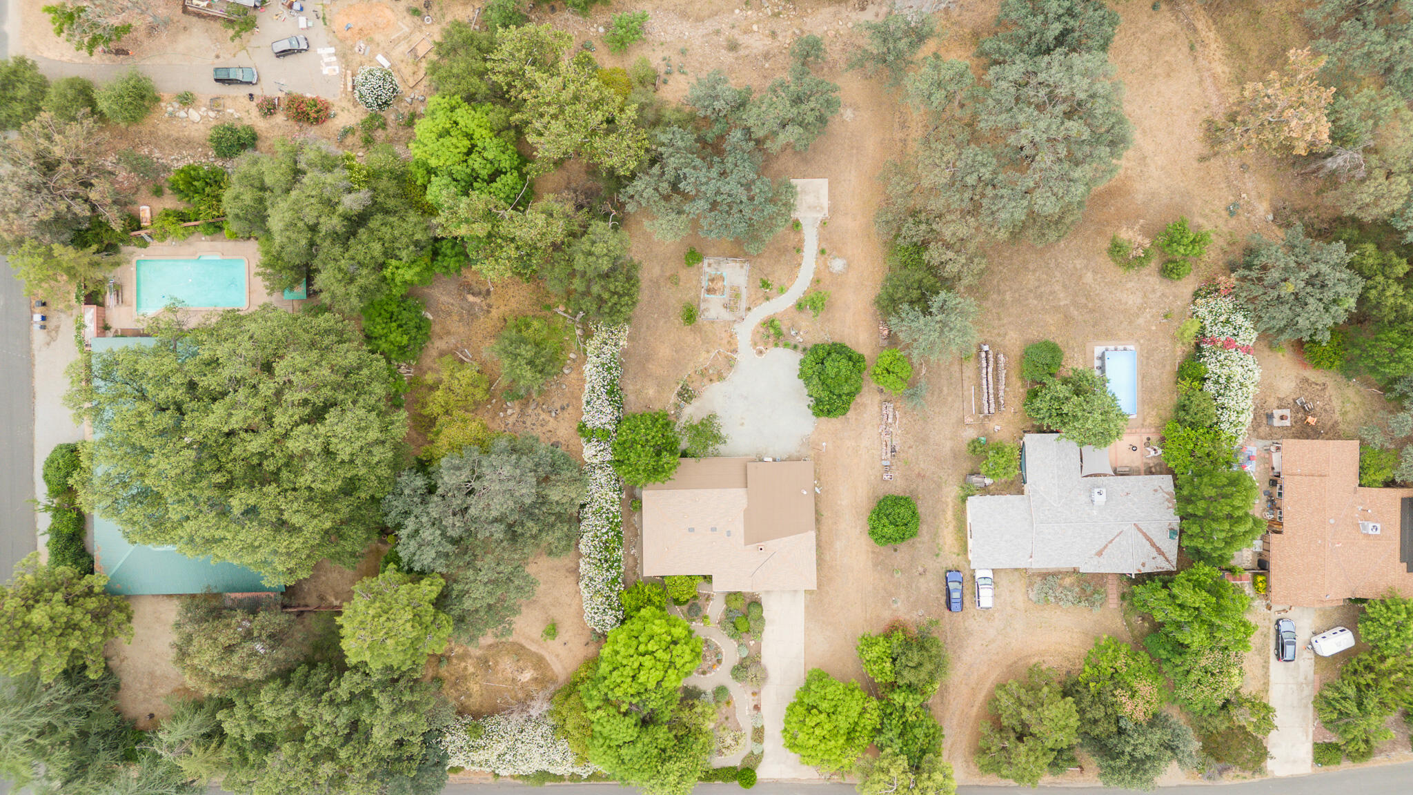 40826 Grouse Drive Three Rivers, CA 93271 - Photo 72 of 75 68 Aerial Top of Home