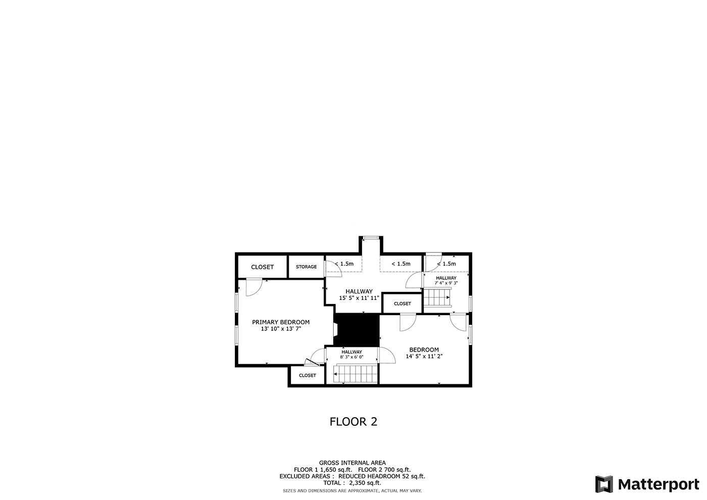 466 Main Street Warren, ME 04864 - Photo 66 of 66 466MainSt_Floorplan Second Floor