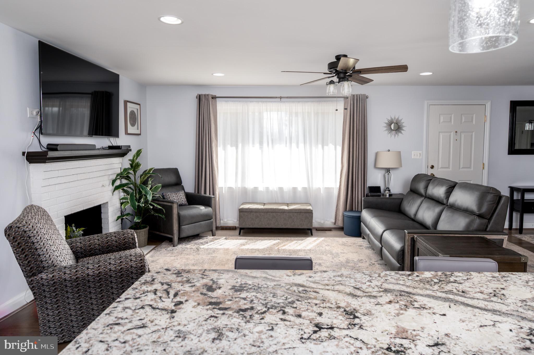 902 Hillcrest Road Hanover, MD 21076 - Photo 12 of 44 Family Room with Fireplace