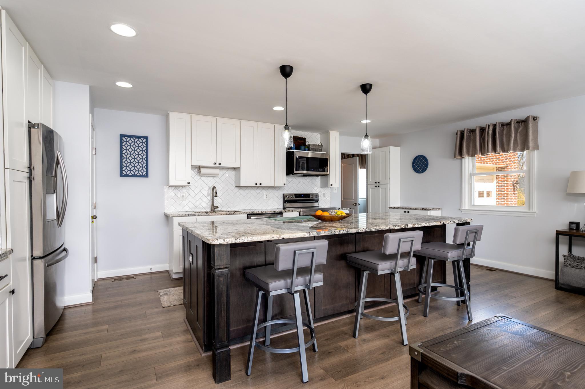 902 Hillcrest Road Hanover, MD 21076 - Photo 8 of 44 Oversized Granite Island with plenty of seating