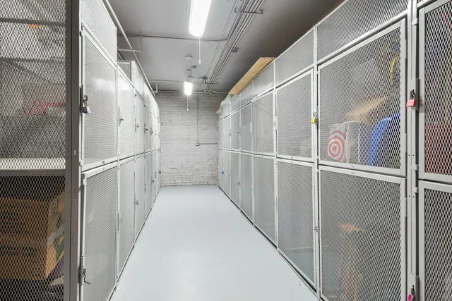 a view of a walk in closet