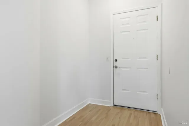 a view of a small space