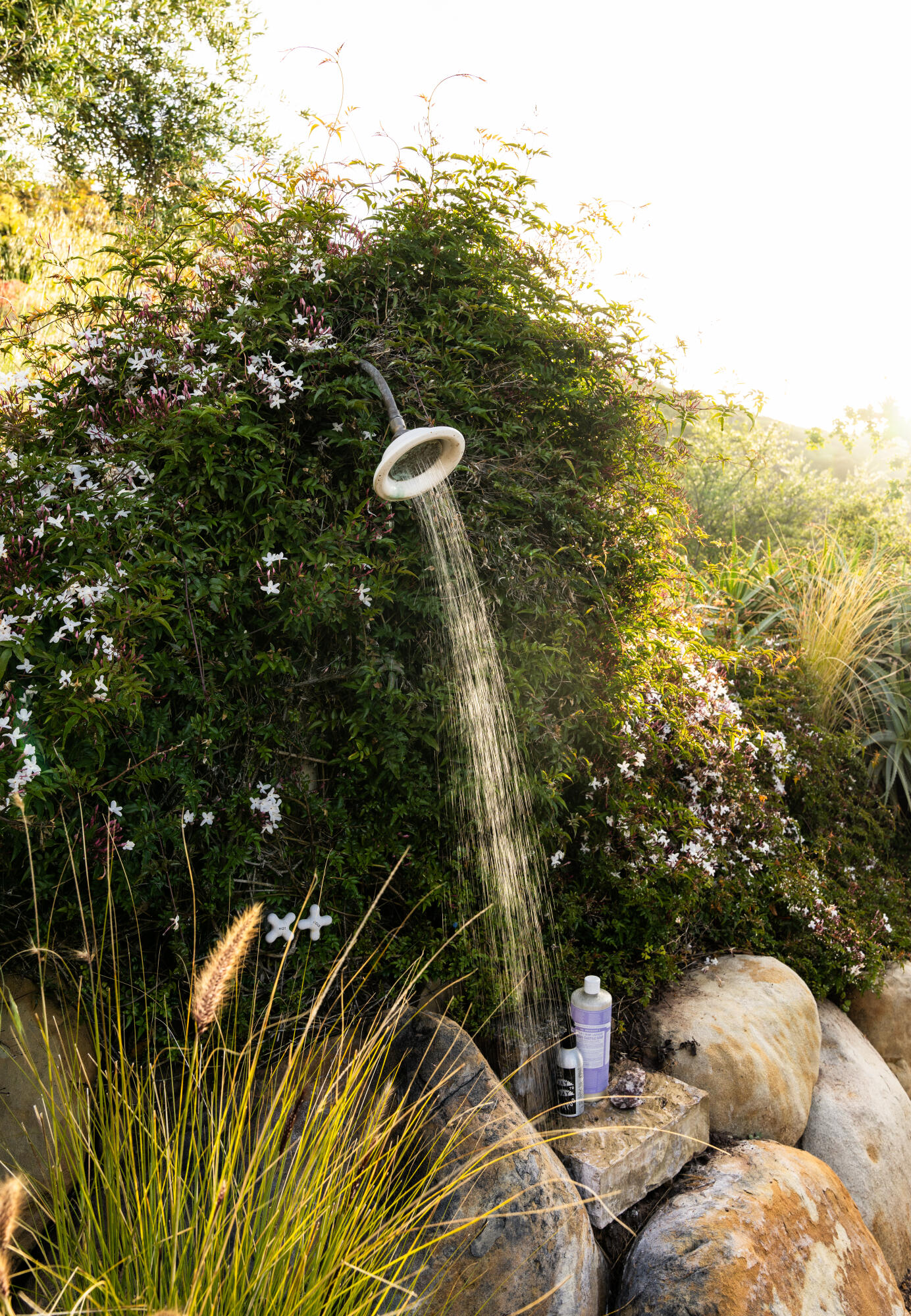 1480 Mission Canyon Road Santa Barbara, CA 93105 - Photo 16 of 38 a view of a fountain in front of the house