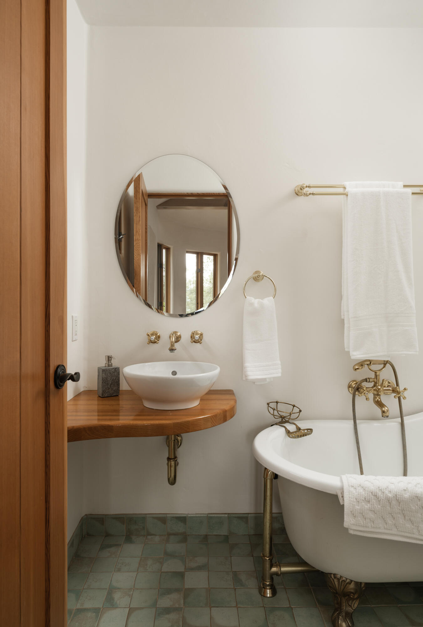 1480 Mission Canyon Road Santa Barbara, CA 93105 - Photo 21 of 38 a bathroom with a sink and a mirror