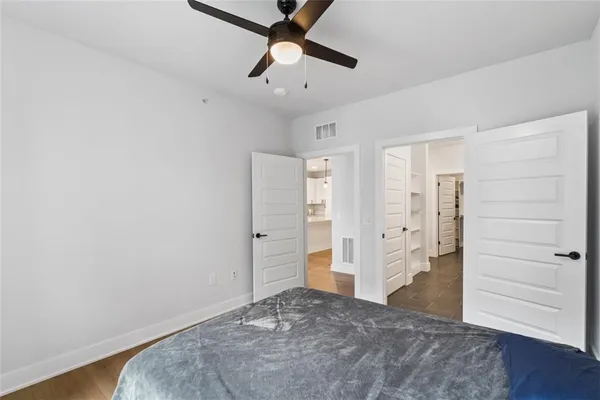 wooden floor in an empty room