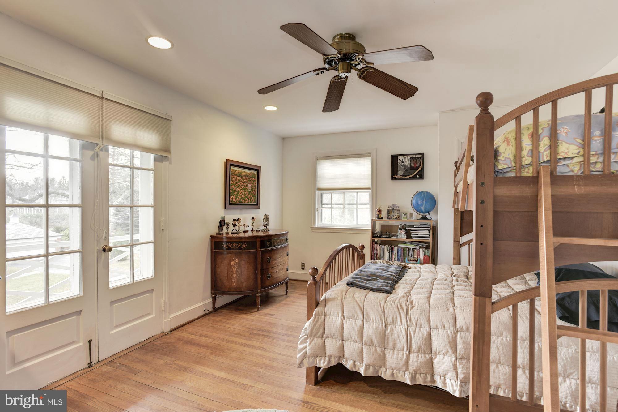 606 Coventry Road Towson, MD 21286 - Photo 22 of 30 Bedroom 2 has the balcony access.