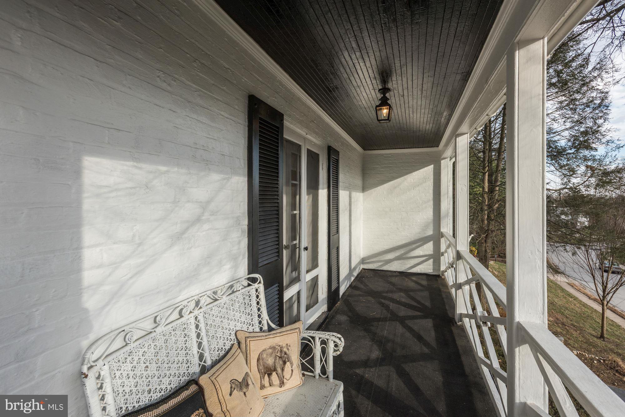 606 Coventry Road Towson, MD 21286 - Photo 24 of 30 Balcony or sleeping porch.