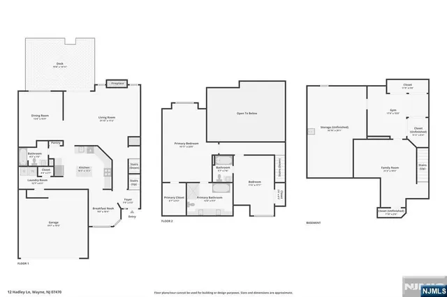 $649,000 | 12 Hadley Lane, Wayne, NJ 07470