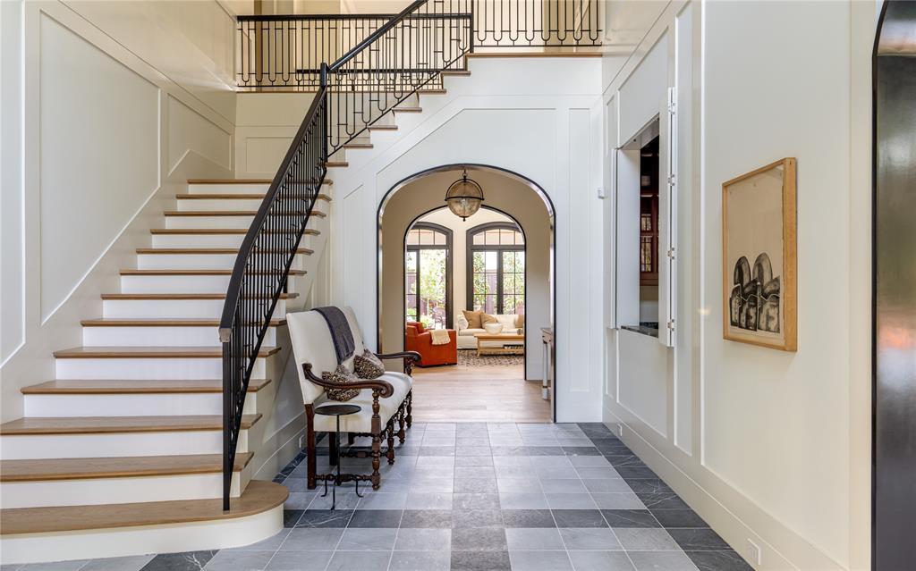 4405 Wildwood Road Dallas, TX 75209 - Photo 2 of 26 Italian Marble, Custom Iron Railing