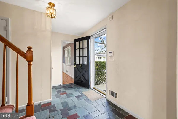 a very nice looking room with a large window