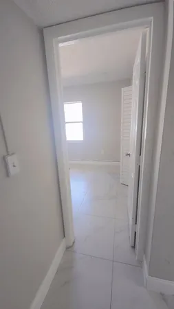 a view of empty room