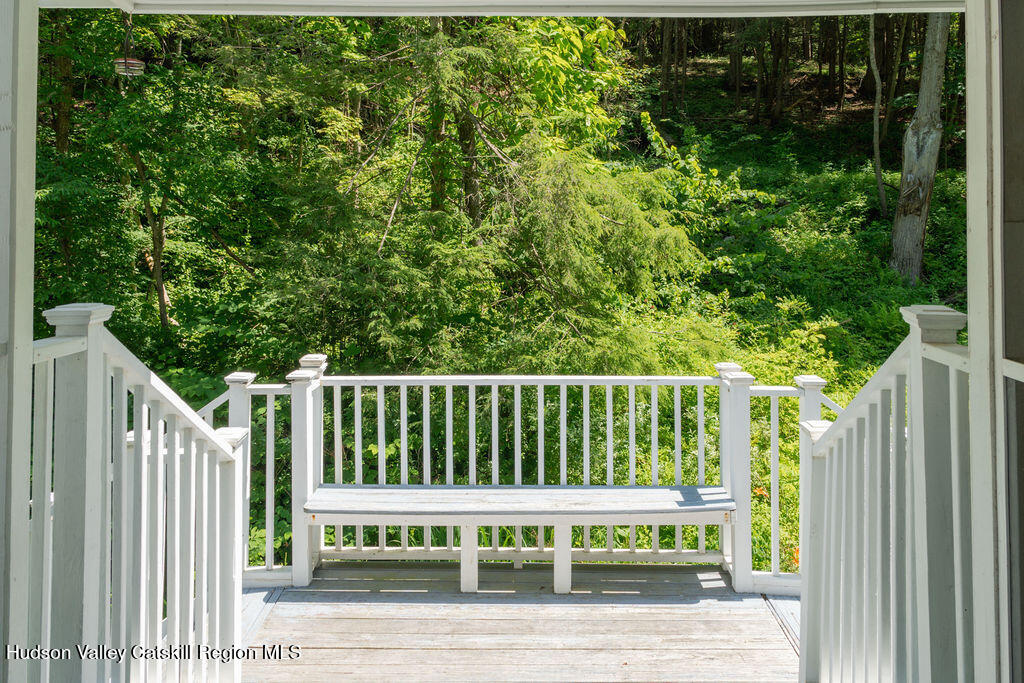 347 Hickory Bush Road Kingston, NY 12401 - Photo 38 of 44 a view of a deck with a yard