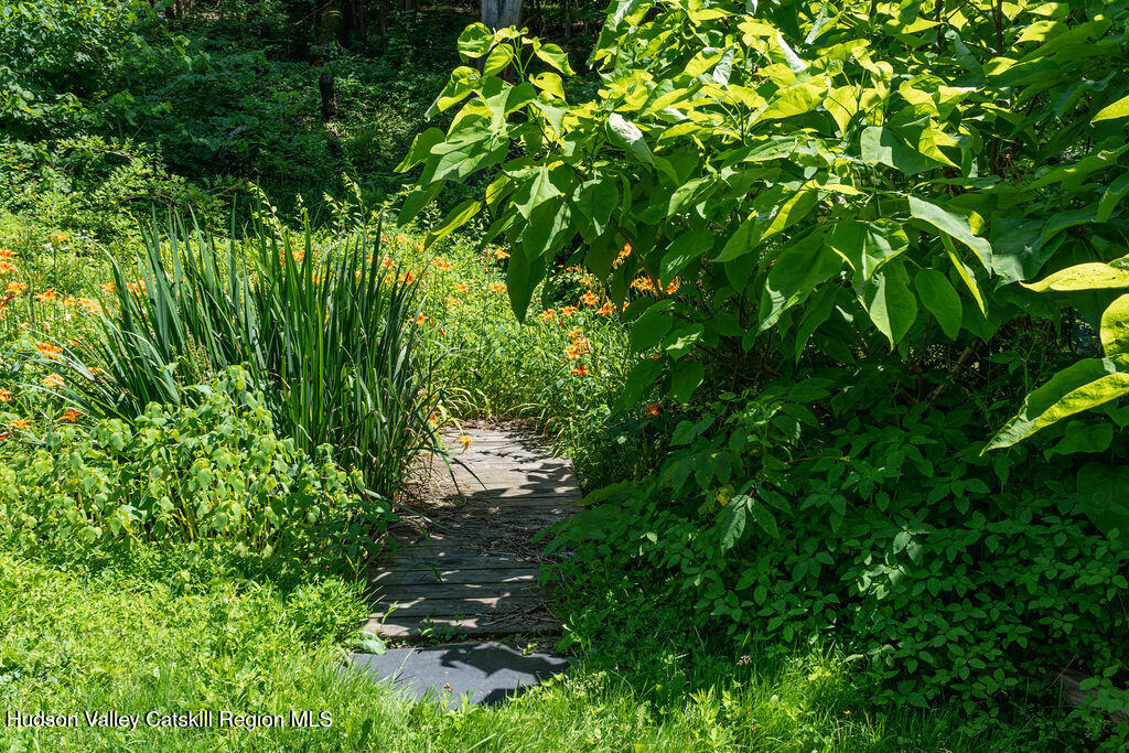 347 Hickory Bush Road Kingston, NY 12401 - Photo 42 of 44 a backyard of a house with lots of green space