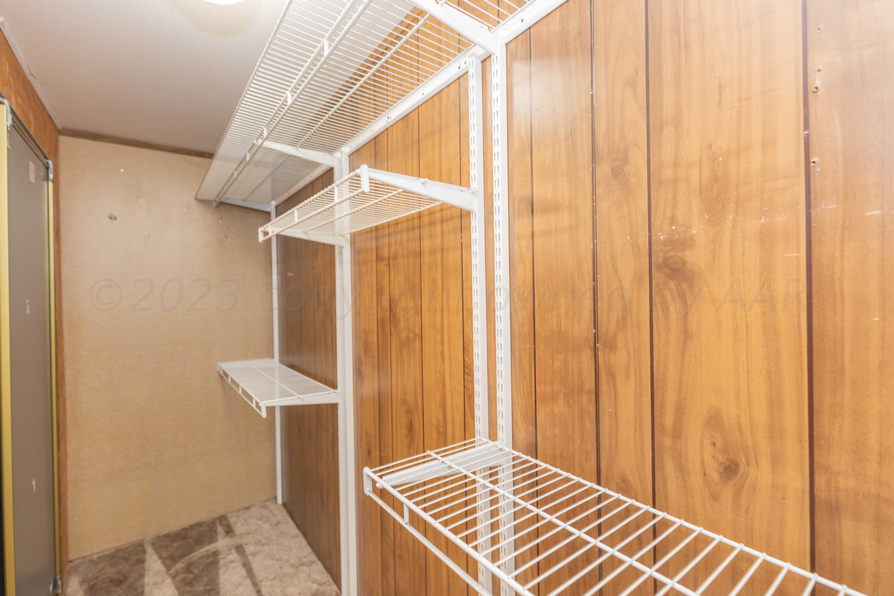 15700 Cavin Road Amarillo, TX 79119 - Photo 22 of 54 MASTER CLOSET VIEW 2