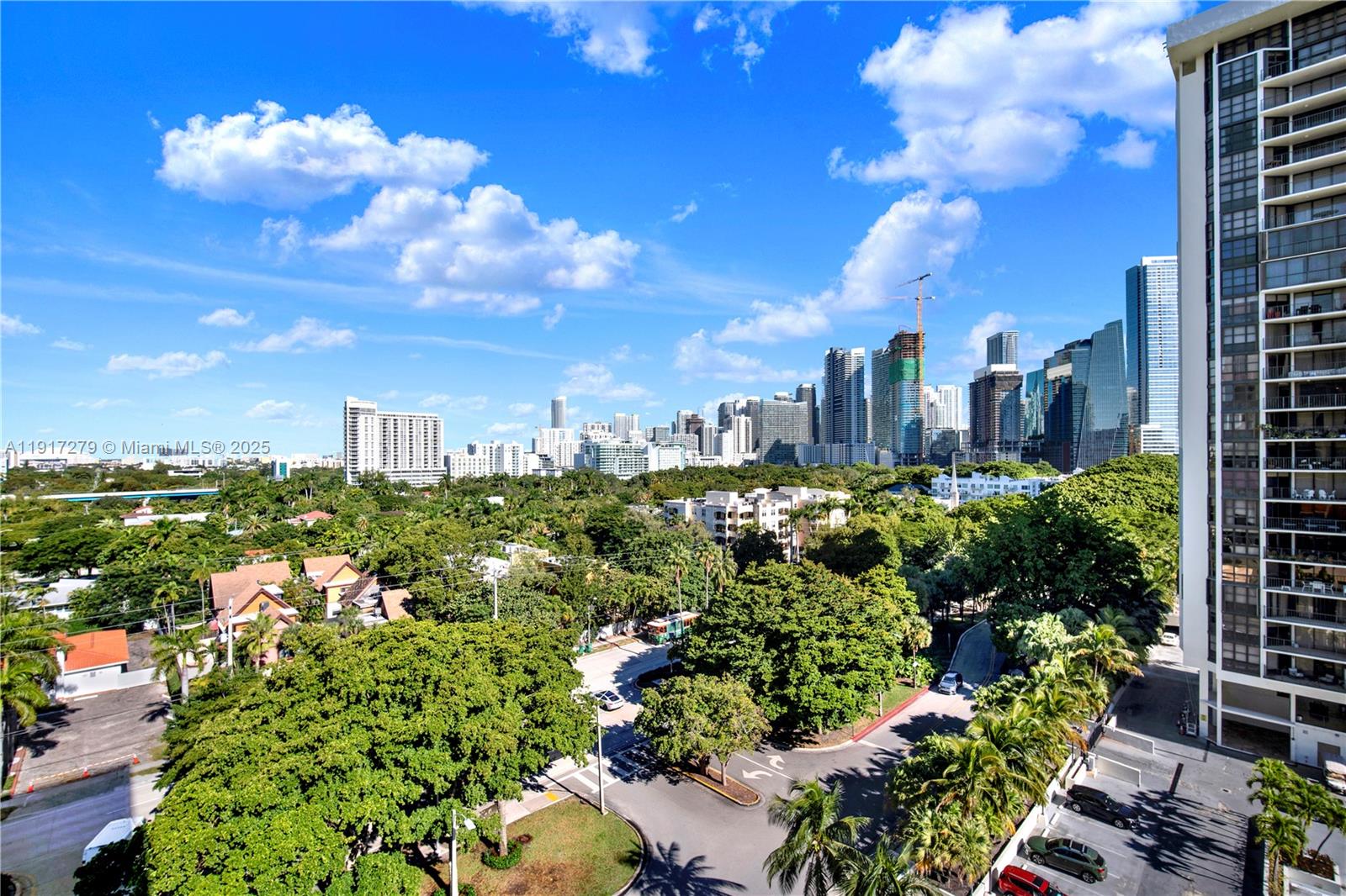 1915 Brickell Avenue, Unit C1101 Miami, FL 33129 - Photo 31 of 55 a view of a city with tall buildings