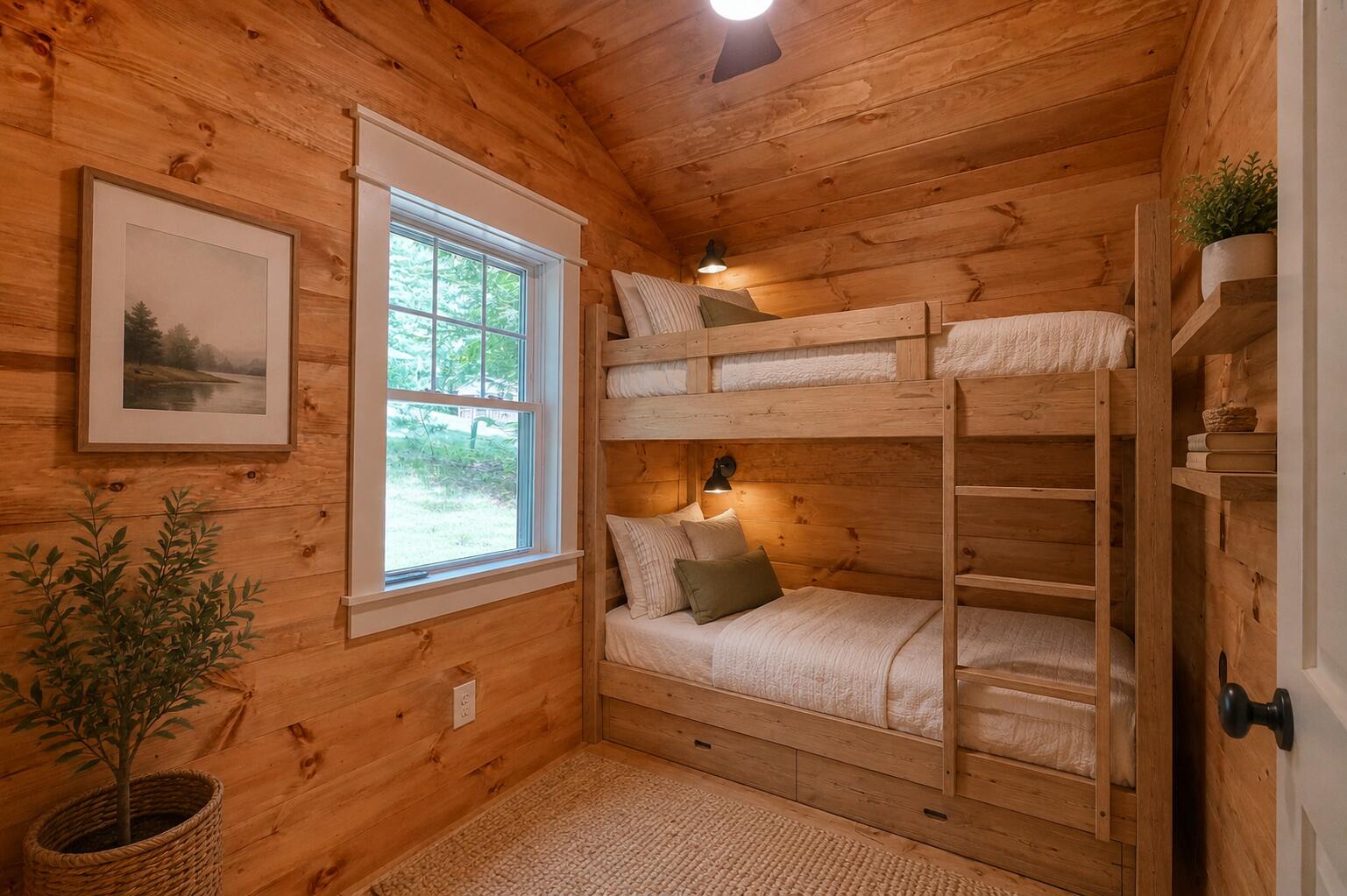 30 16th Fire Road South China, ME 04358 - Photo 21 of 40 Bedroom 2 Ai Staged