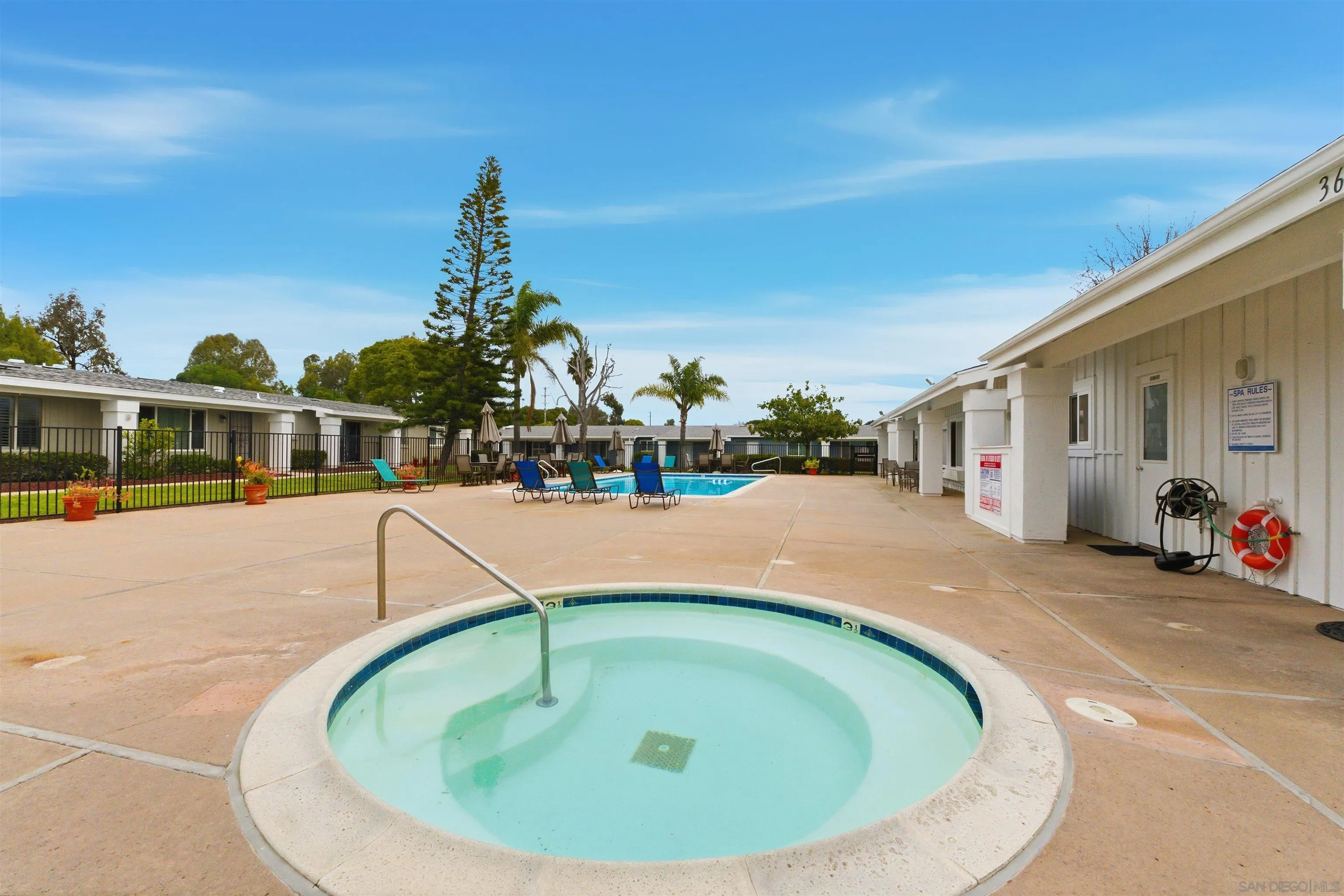 3625 Dearborn Street Oceanside, CA 92057 - Photo 27 of 30 a swimming pool with outdoor seating and yard