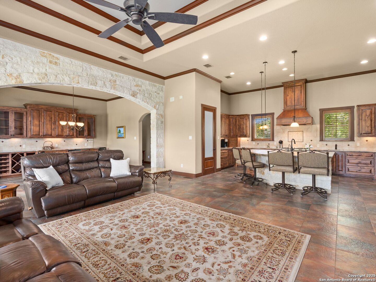 103 Falcon Crest Boerne, TX 78006 - Photo 10 of 35 a living room with furniture and a rug