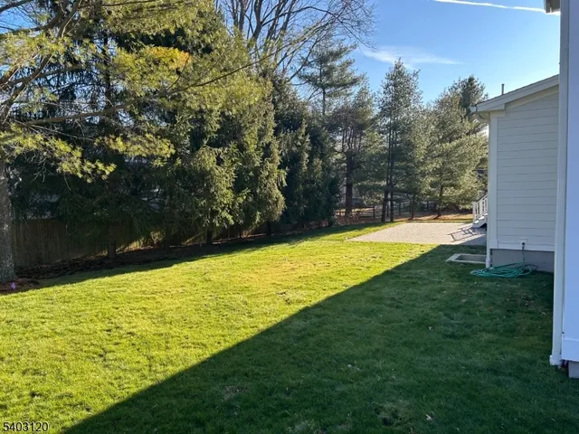a view of a swimming pool with an outdoor space
