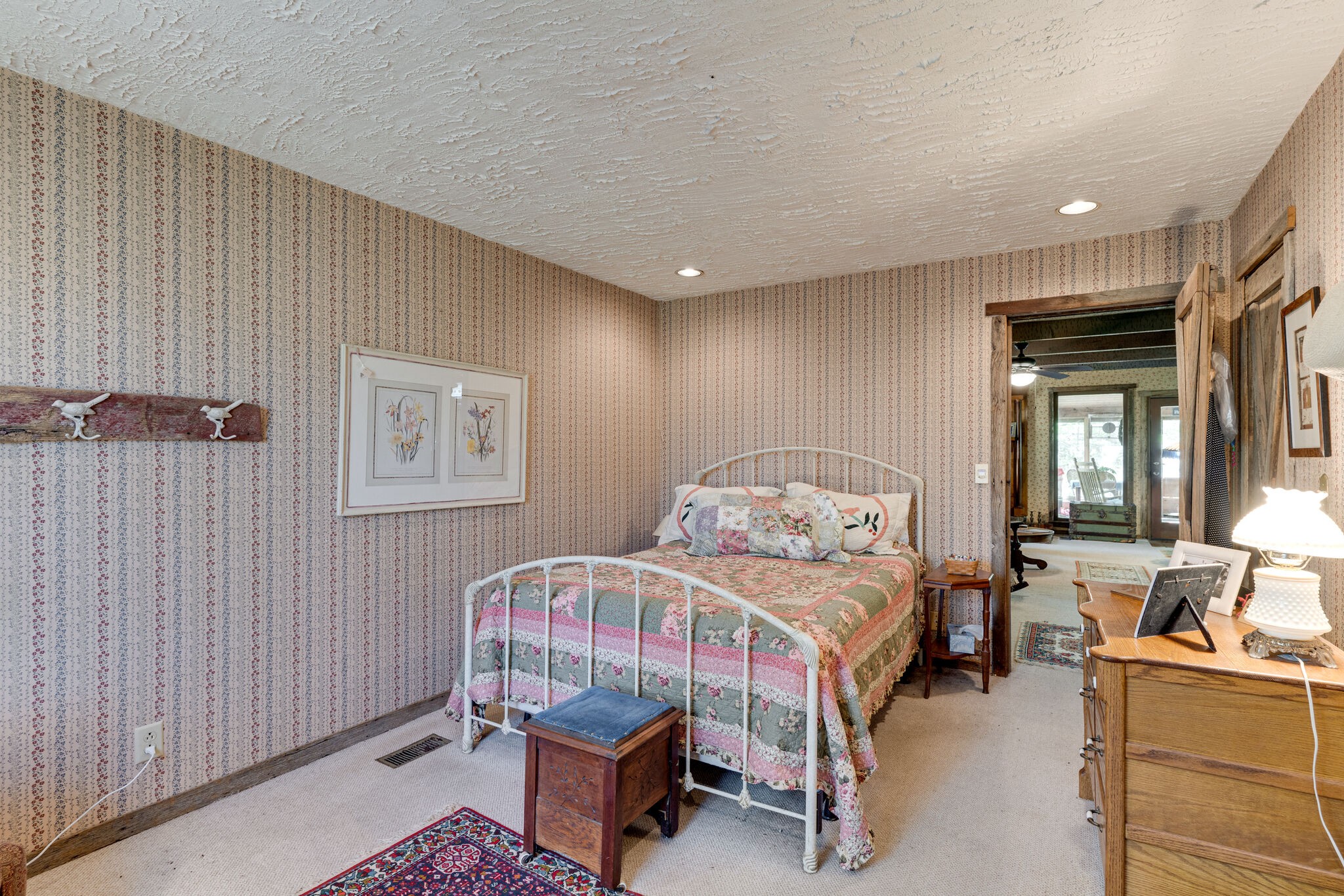2729 Gideon Road Greenbrier, TN 37073 - Photo 10 of 30 a bedroom with a bed and a couch