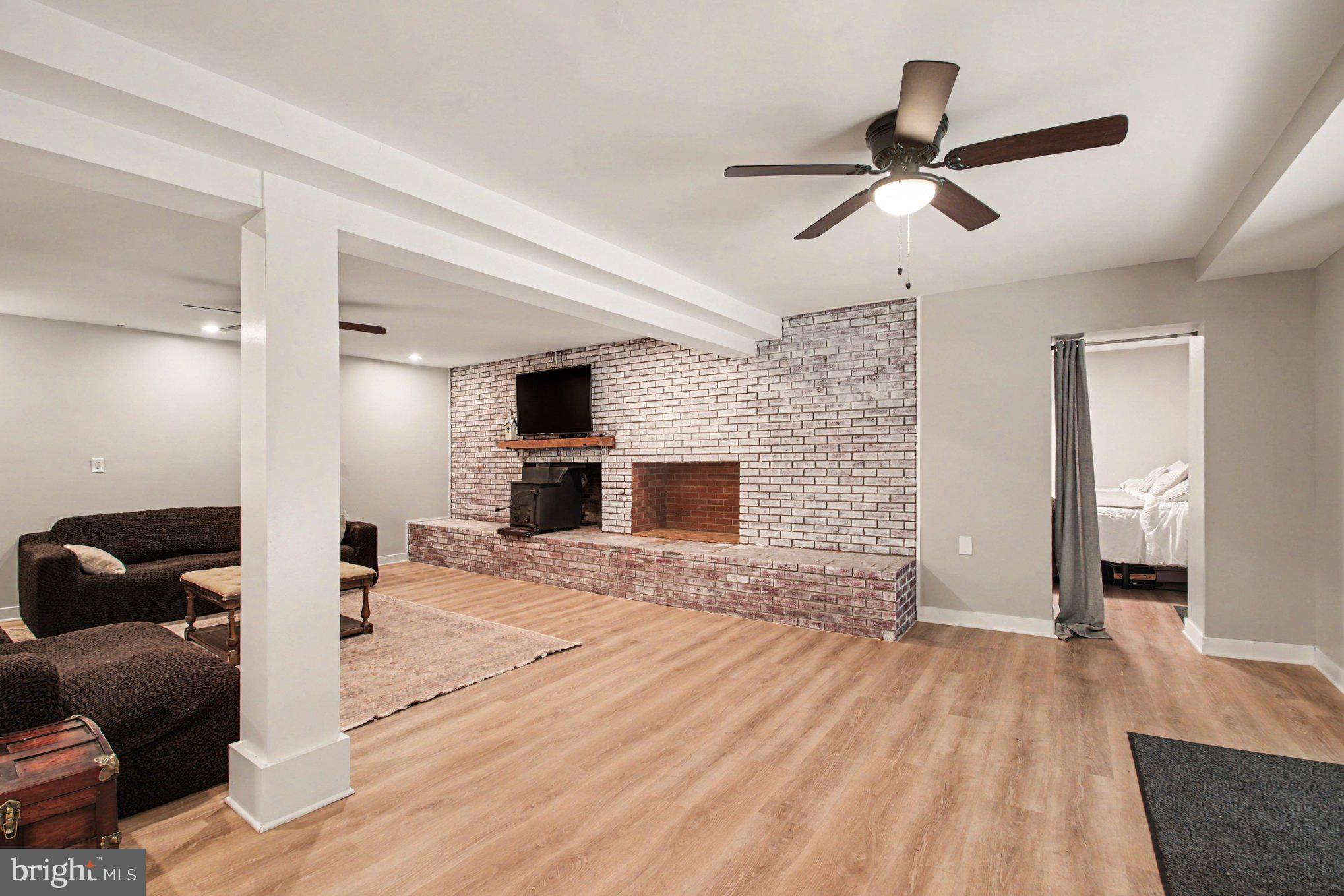 10224 Mill Pond Road Spotsylvania, VA 22551 - Photo 26 of 52 Wood Burning Fireplace w/Wood Stove Insert