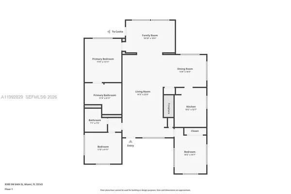 $11,750 | 8390 Southwest 64th Street, Miami, FL 33143