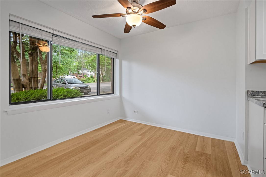 1503 Largo Road, Unit T3 Henrico, VA 23238 - Photo 13 of 33 Spare room featuring light wood-style floors, base