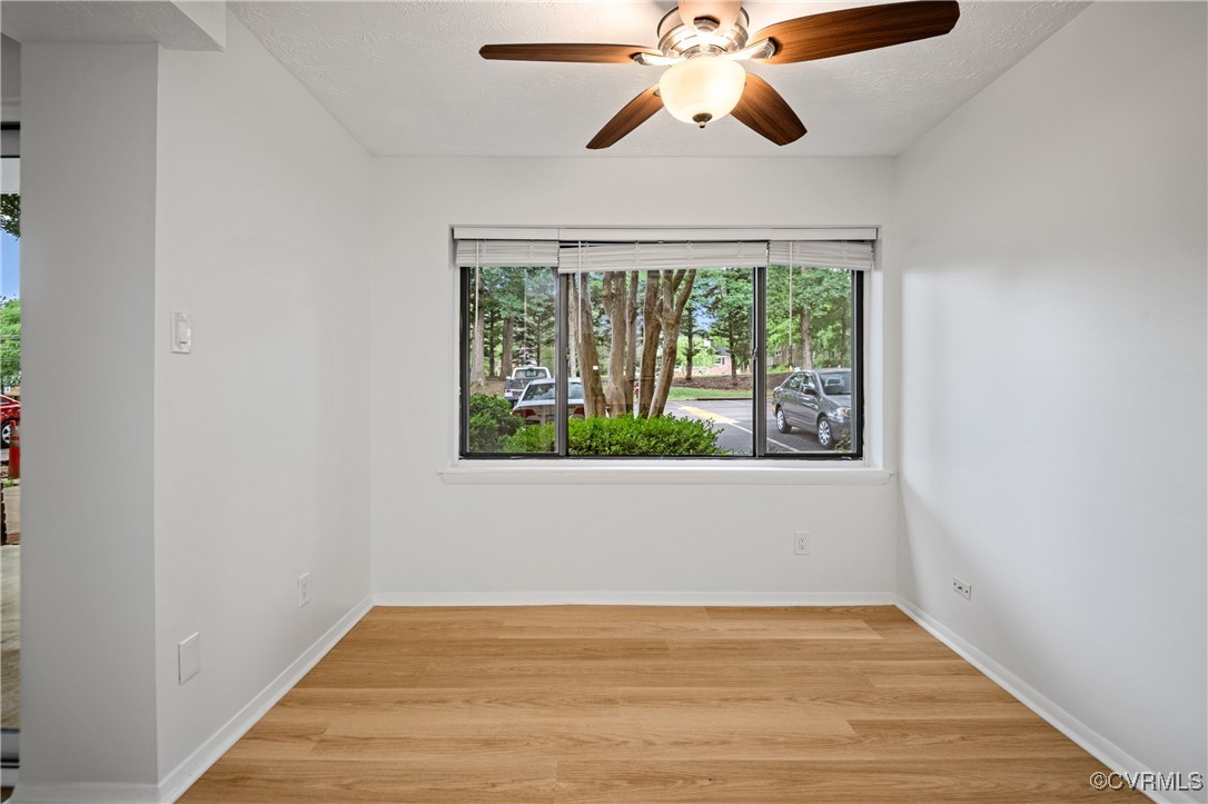 1503 Largo Road, Unit T3 Henrico, VA 23238 - Photo 14 of 33 Unfurnished room with light wood-type flooring, ce