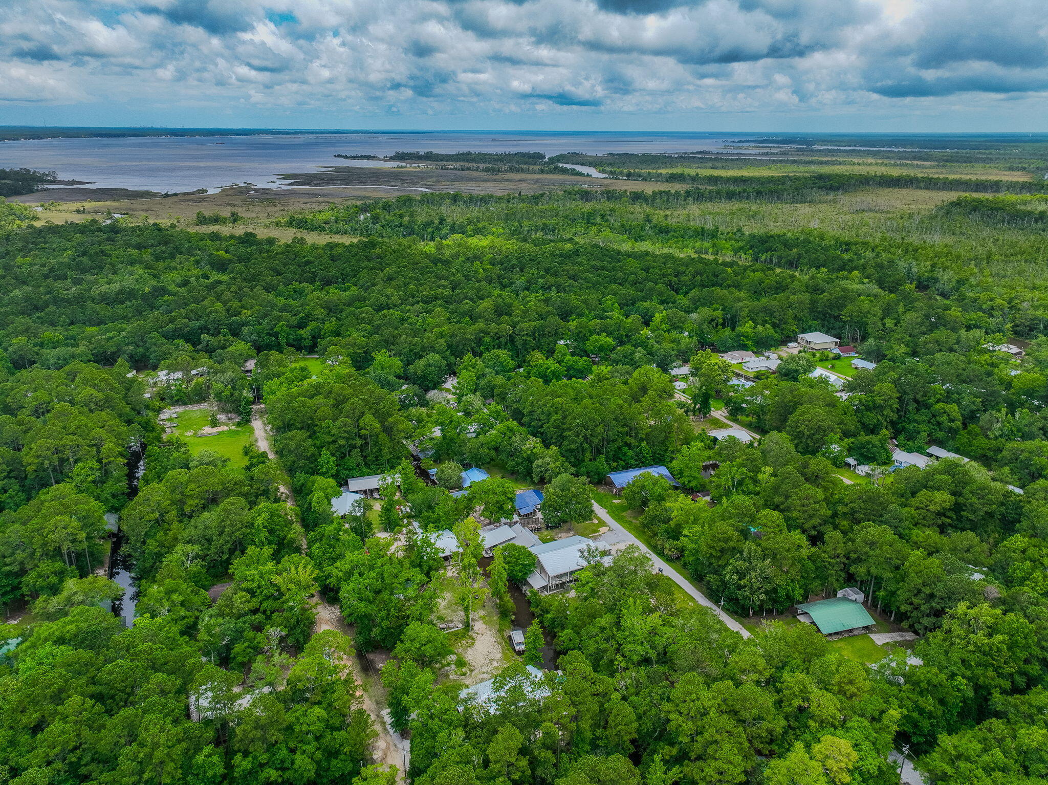 52 Lazy Bone St Point Vernon, FL 32462 - Photo 61 of 62 a view of a field of grass and trees