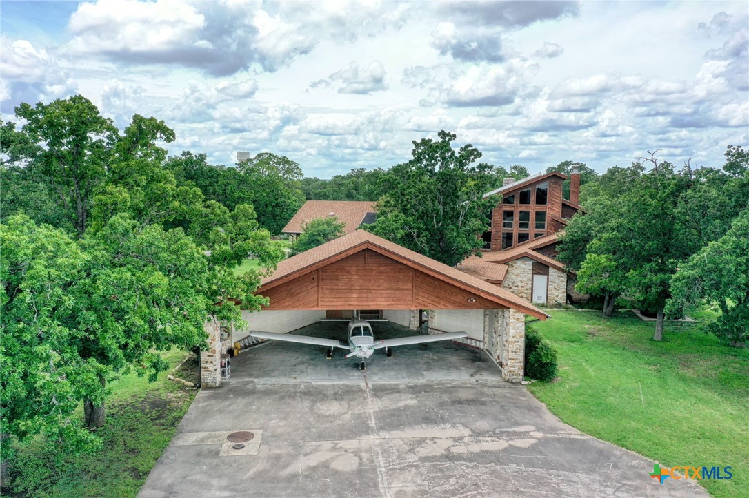700 Breakaway Road Cedar Park, TX 78613 - Photo 26 of 38 Airplane hangar behind the house