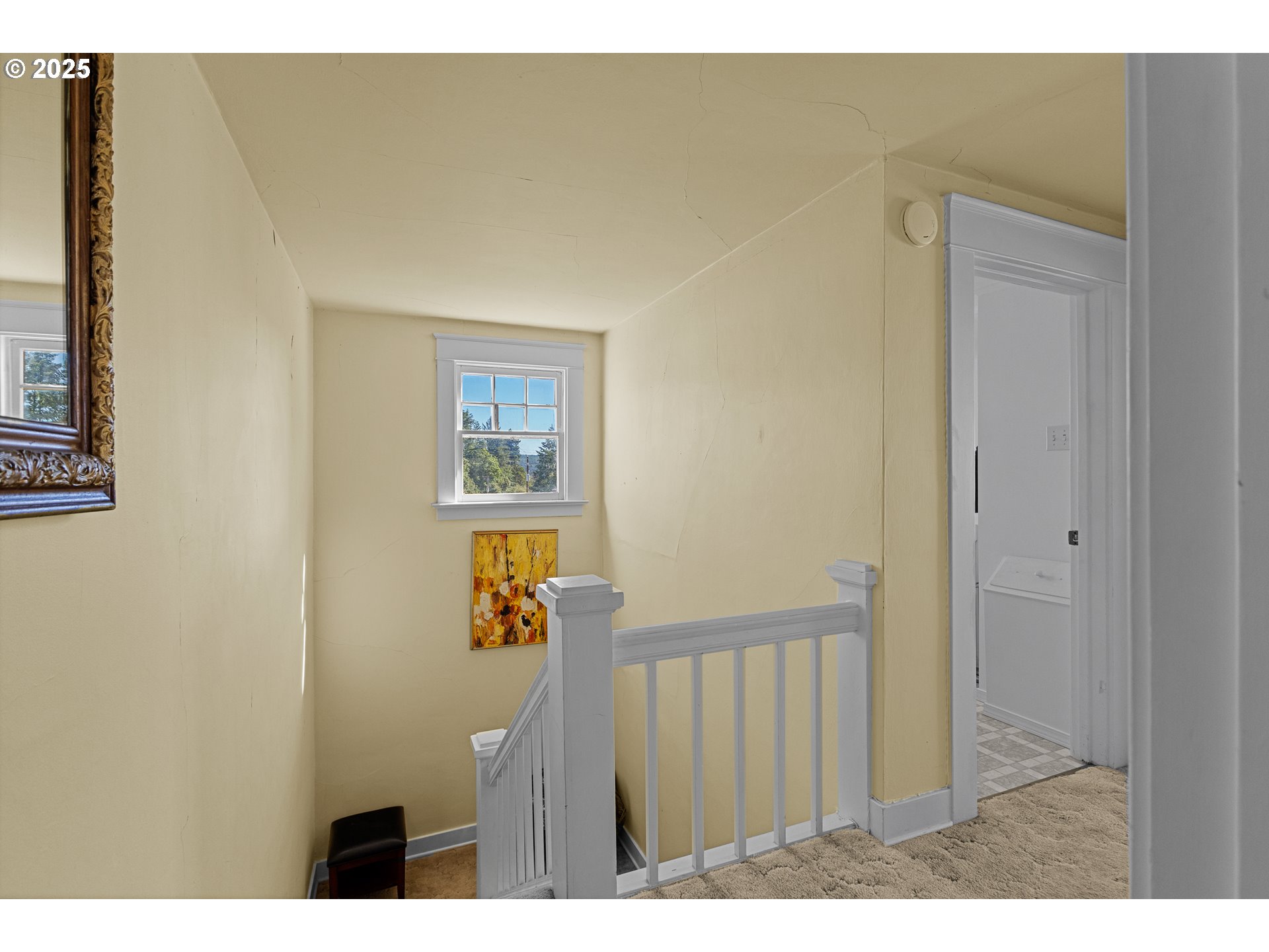 1112 Spruce Street Myrtle Point, OR 97458 - Photo 30 of 47 a view of hallway with wooden floor