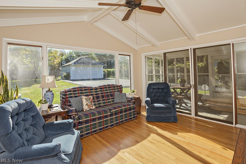 2611 Traymore Road Cleveland, OH 44118 - Photo 11 of 24 VAULTED FAMILY ROOM & ATTACHED PORCH