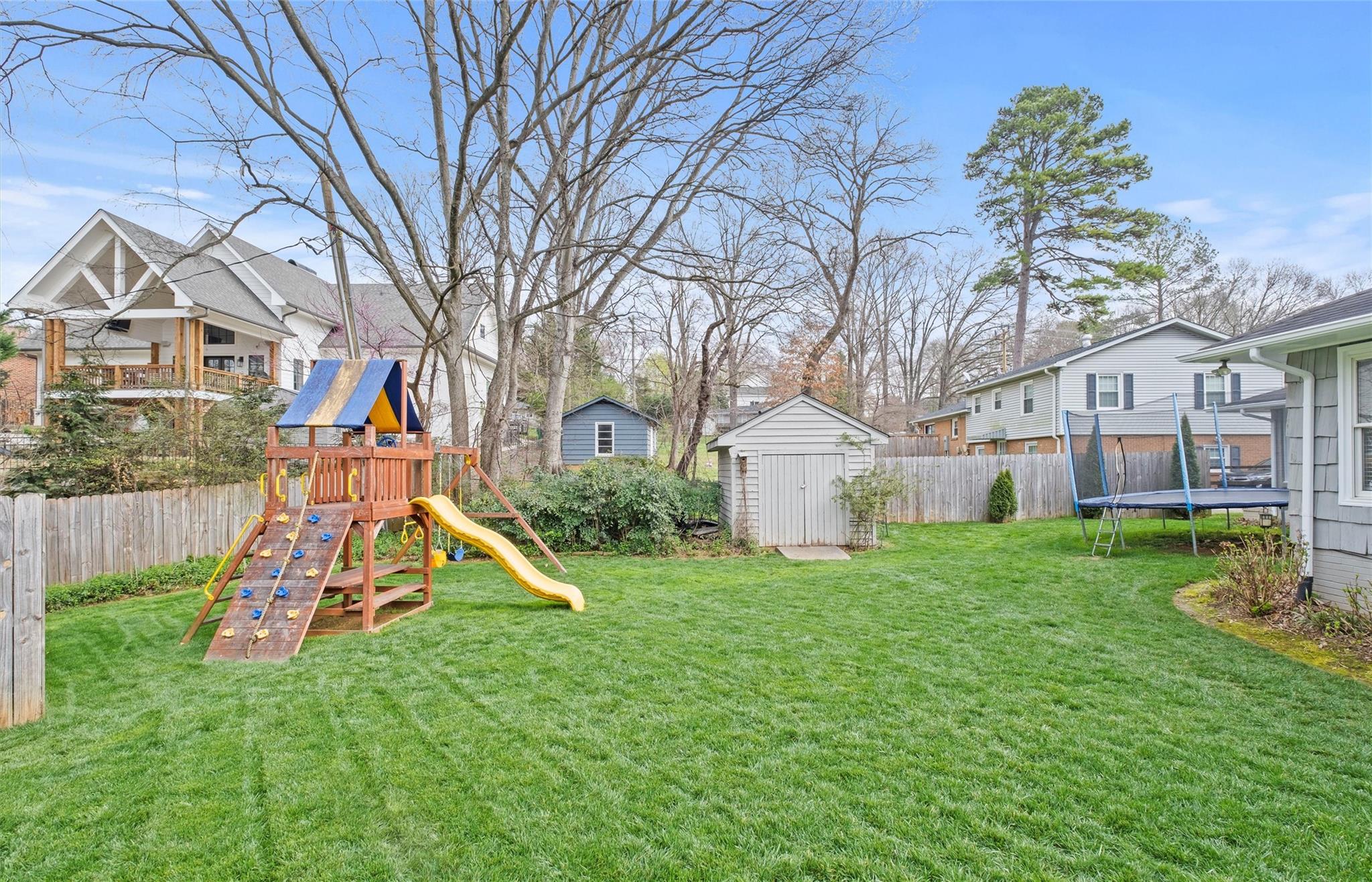 245 Scofield Road Charlotte, NC 28209 - Photo 32 of 33 a view of a house with a yard