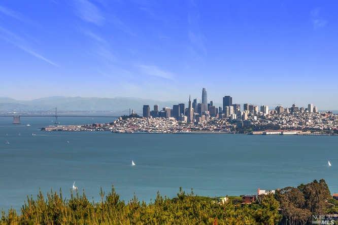 109 Cloud View Road Sausalito, CA 94965 - Photo 1 of 1 a view of a city with lots of ocean