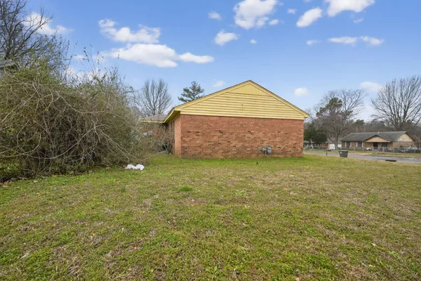 a view of outdoor space and yard