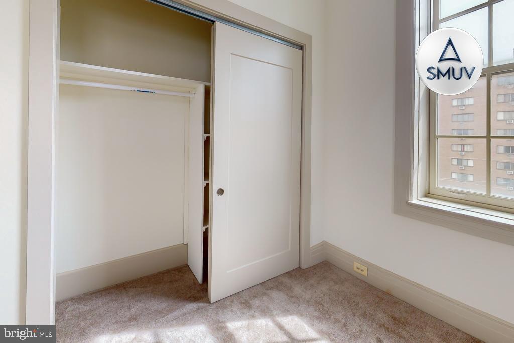 11 East Chase Street, Unit 506 Baltimore, MD 21202 - Photo 21 of 32 Bright and airy closet space awaits you.