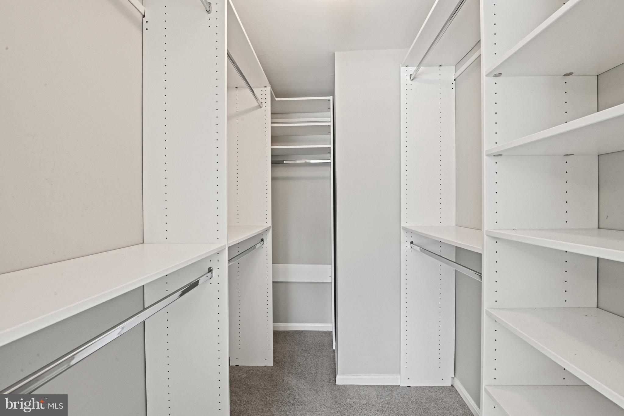 21174 Wildflower Square Ashburn, VA 20147 - Photo 19 of 30 a view of walk in closet with empty racks