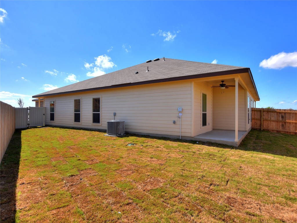517 Jack Rabbit Lane, Unit B Buda, TX 78610 - Photo 17 of 21 Unit B - Backyard