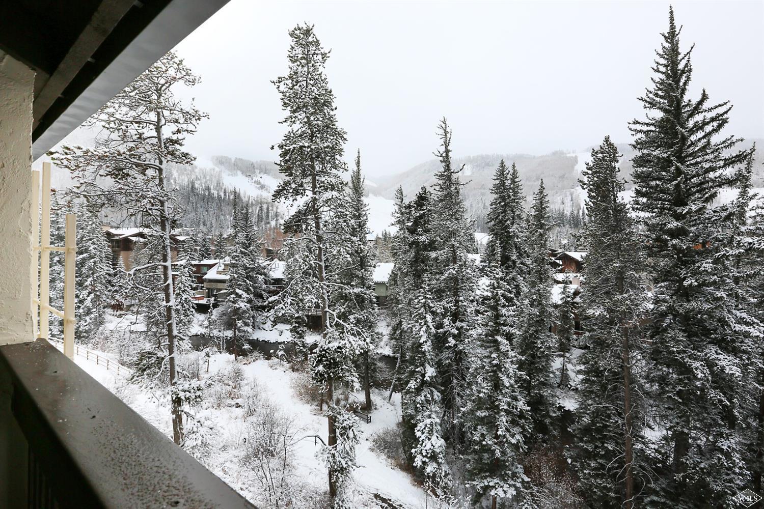 442 South Frontage Road East, Unit B306 Vail, CO 81657 - Photo 16 of 18 a view of city from balcony