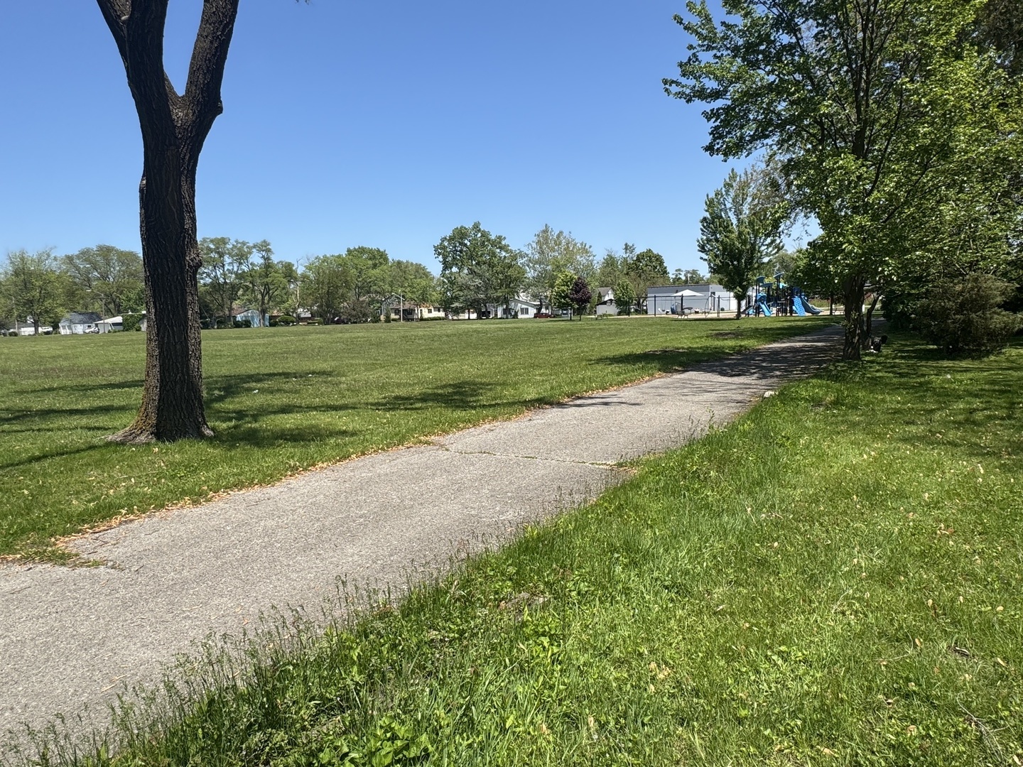 3226 181st Street Lansing, IL 60438 - Photo 26 of 38 a view of a lake with a big yard